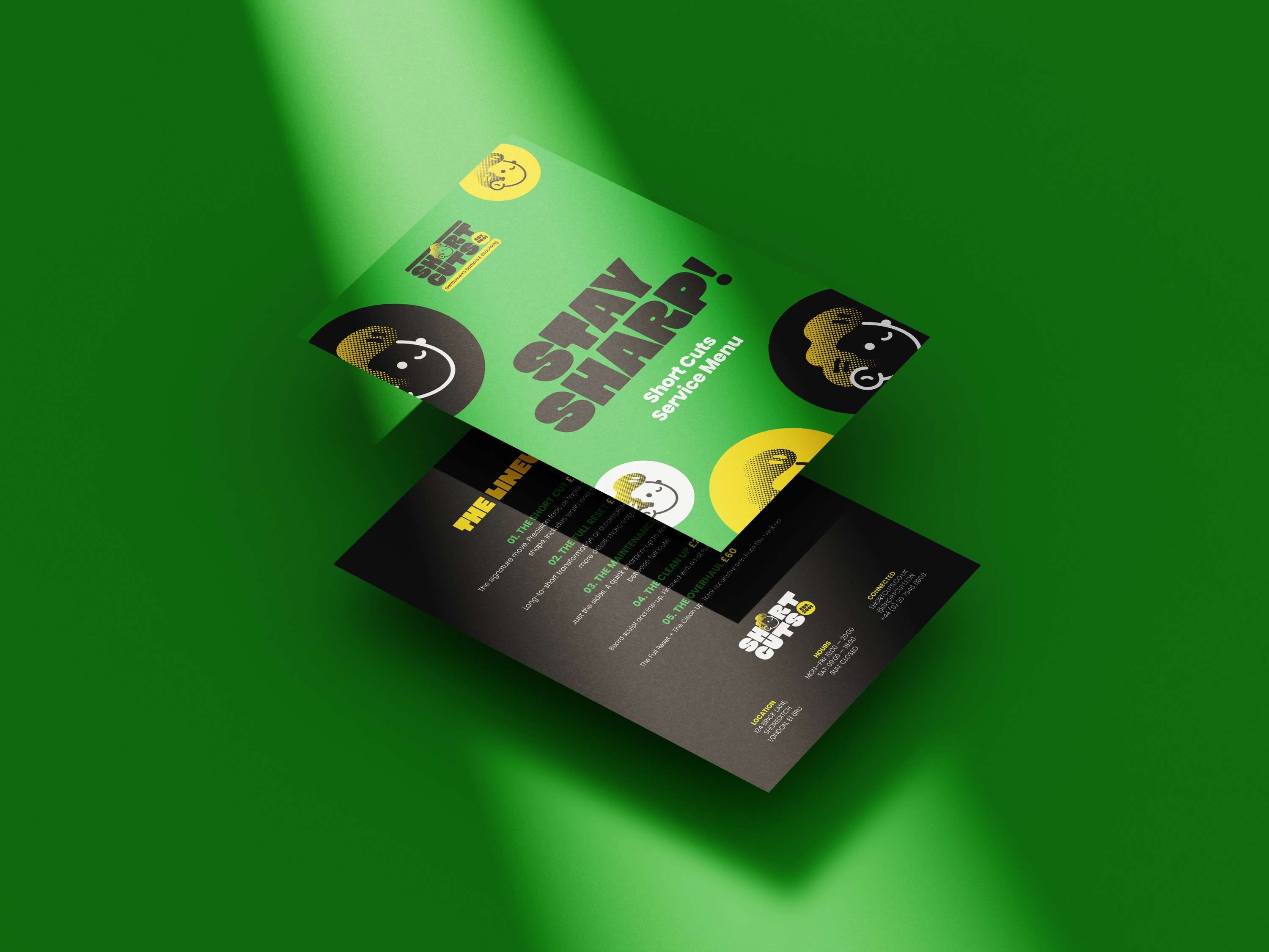 Graphic of a close up of a website depicting an Our Projects page with sample project names and dates.